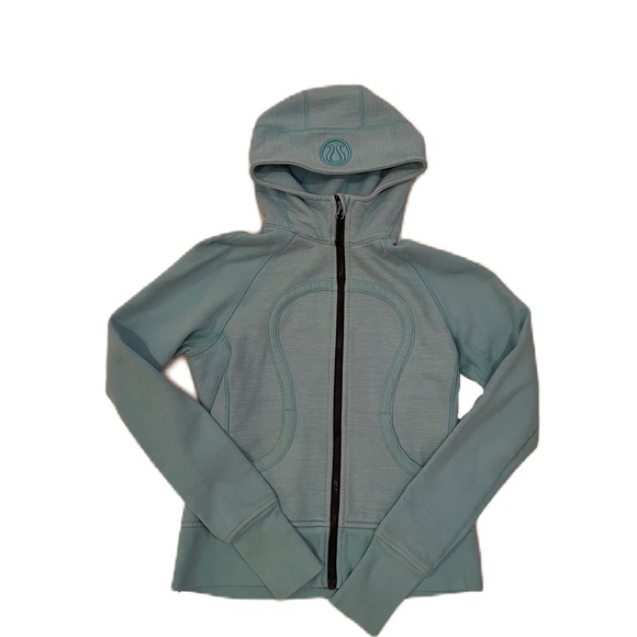 Lululemon blue zip-up hoodie - Picture 1 of 3